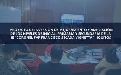 Se llevó a cabo en el Gobierno Regional de Loreto