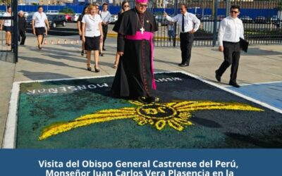 El Obispo General Castrense del Perú, Monseñor Juan Carlos Vera Plasencia
