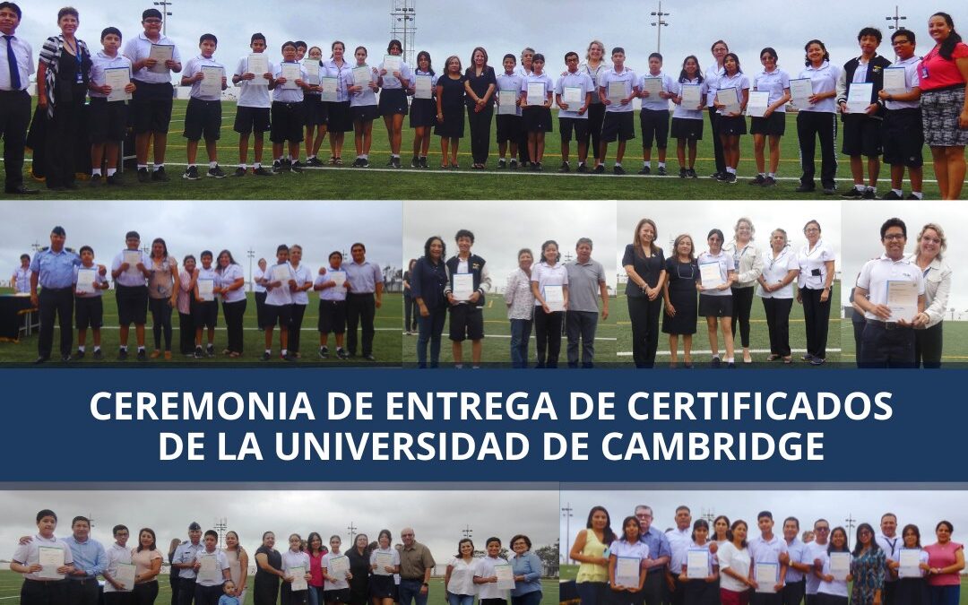 Certificación Universidad de Cambridge – CIDUP