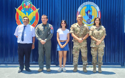 Visita a la IE “Mayor FAP René García Castellano” de la ciudad de Pisco