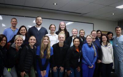 El CEBE «Comandante FAP Oscar Ovidio Muñoz Gallardo», recibe visita de profesionales de la salud y estudiantes de la University of Mary, ubicada en Dakota del Norte (EE. UU.)